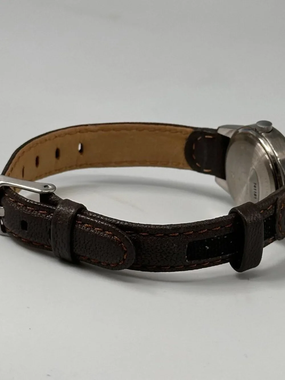 Timex Expedition Field Mini Watch Women Indiglo Dial Leather Band New Battery